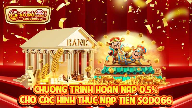 Chương trình hoàn nạp 0.5%