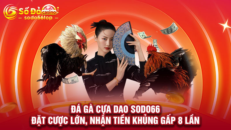 Đá gà cựa dao SODO66